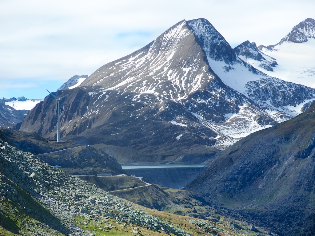 Nice Lake/Dam and Glacier