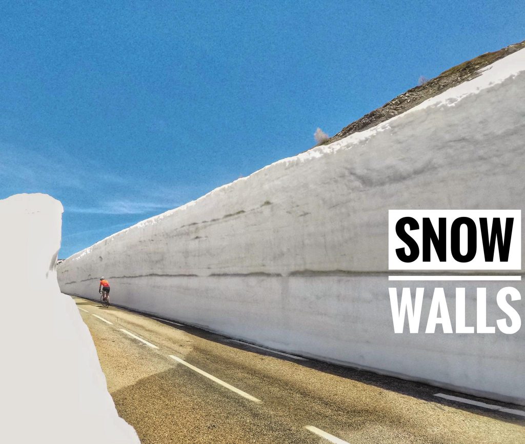 Col du Petit Saint Bernard – Snow walls!